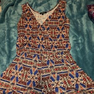 Aztec designed romper